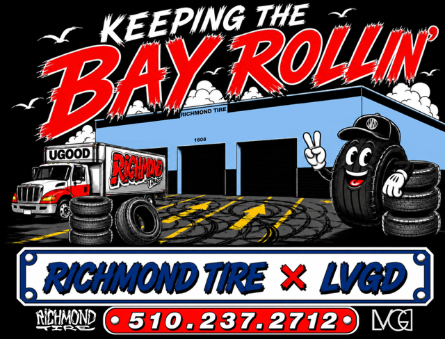 LVGD CLOTHING X RICHMOND TIRE COLLAB